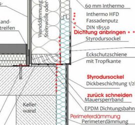 Bauberatung Sie haben in Berlin-Brandenburg- Potsdam Fertighaus Montage Sockel verbessert, nach meinem Vorschlag