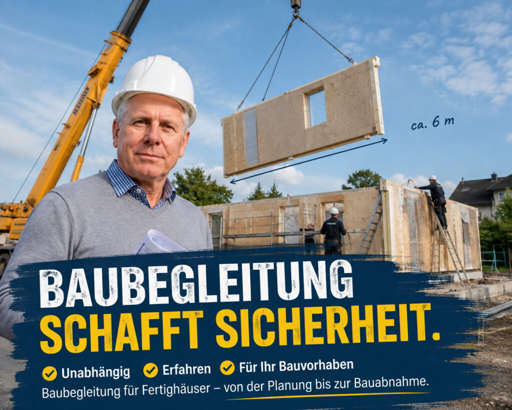 Baubegleiter Fertighaus Baubegleitung -schafft-Sicherheit
